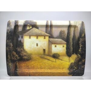 Pimpernel Italian Melamine Serving Tray James Weins Tuscan Design 13 X 19 in